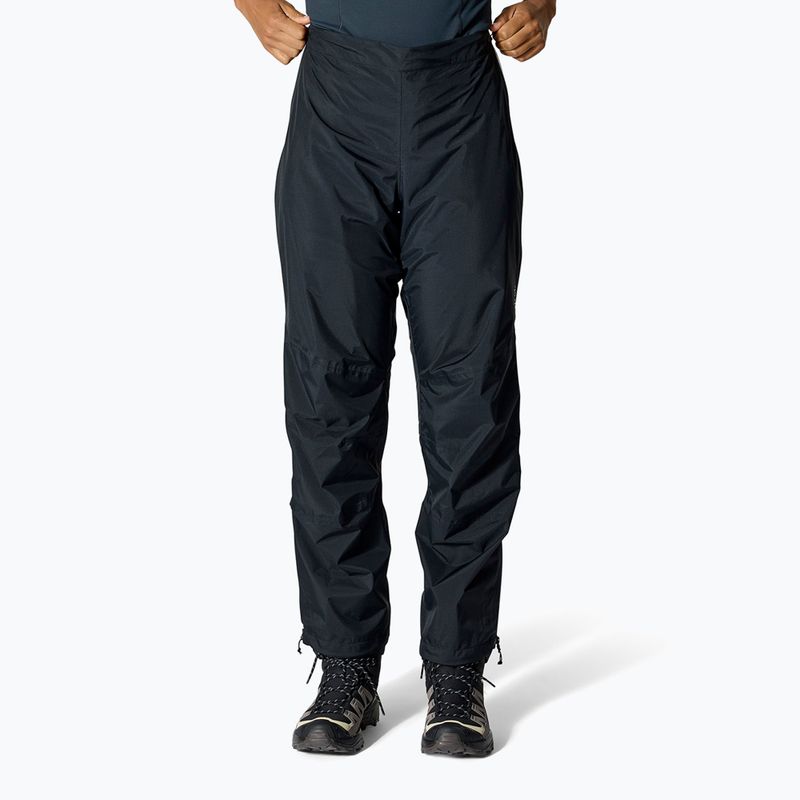 Spodnie trekkingowe damskie Rab Downpour Mountain black