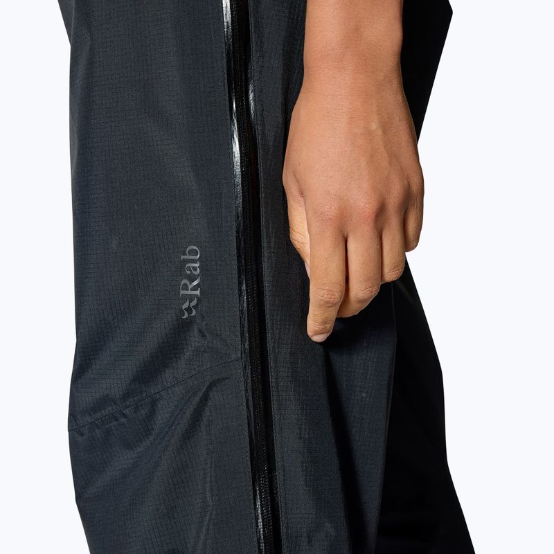 Spodnie trekkingowe damskie Rab Downpour Mountain black 8