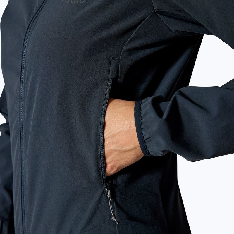 Kurtka softshell damska Rab Borealis Hoody beluga 8