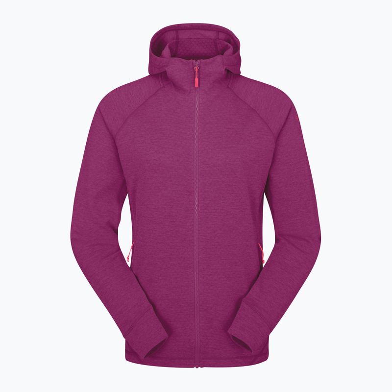 Bluza damska Rab Nexus Hoody mulberry