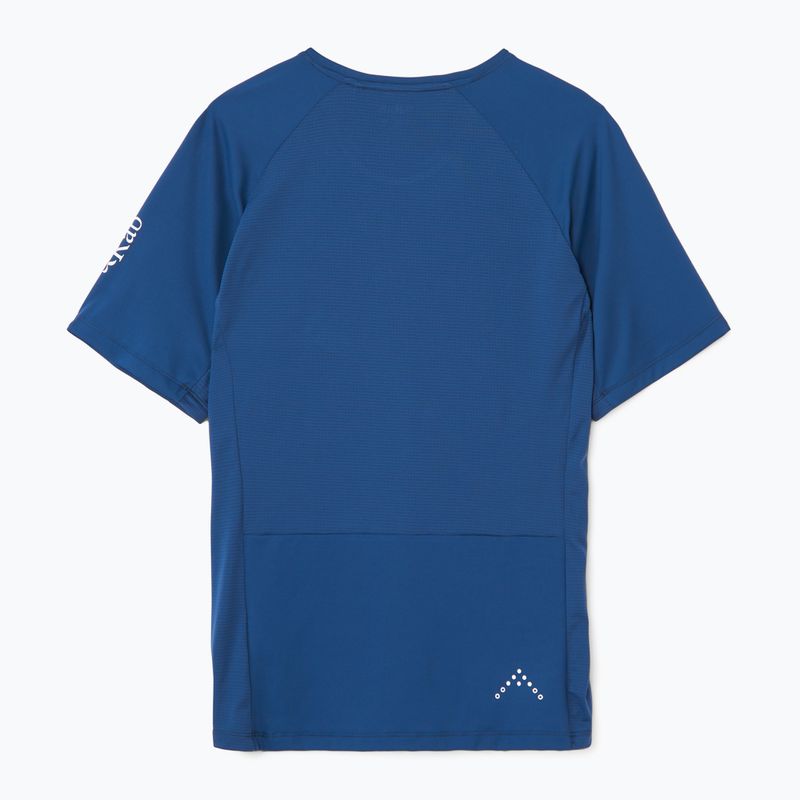 Koszulka męska Rab Trail Tee tempest blue/light zinc 2
