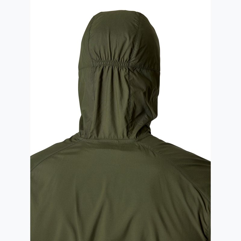 Kurtka przeciwiatrowa męska Rab Windgather Hoody army 6