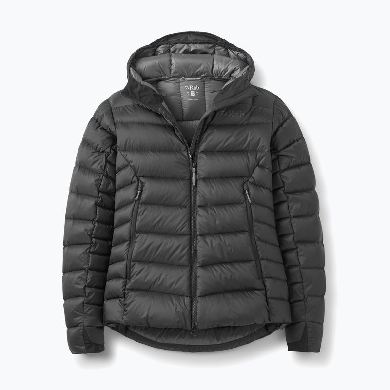 Kurtka puchowa damska Rab Electron Pro Hoody black