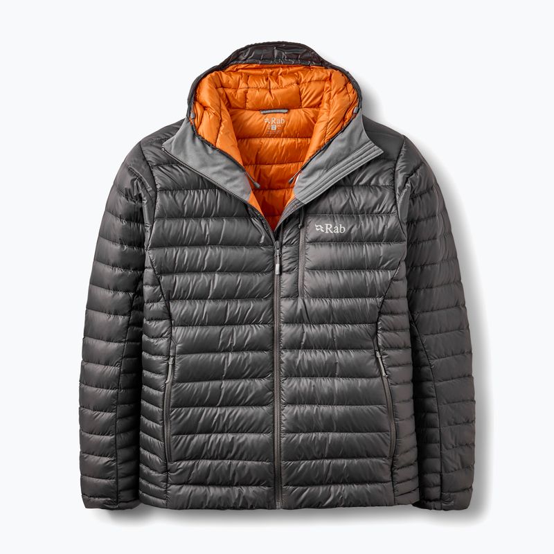 Kurtka puchowa męska Rab Microlight Alpine Hoody graphene 4