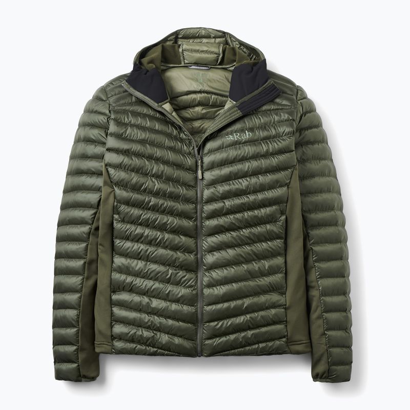 Kurtka ocieplana męska Rab Cirrus Flex Hoody army