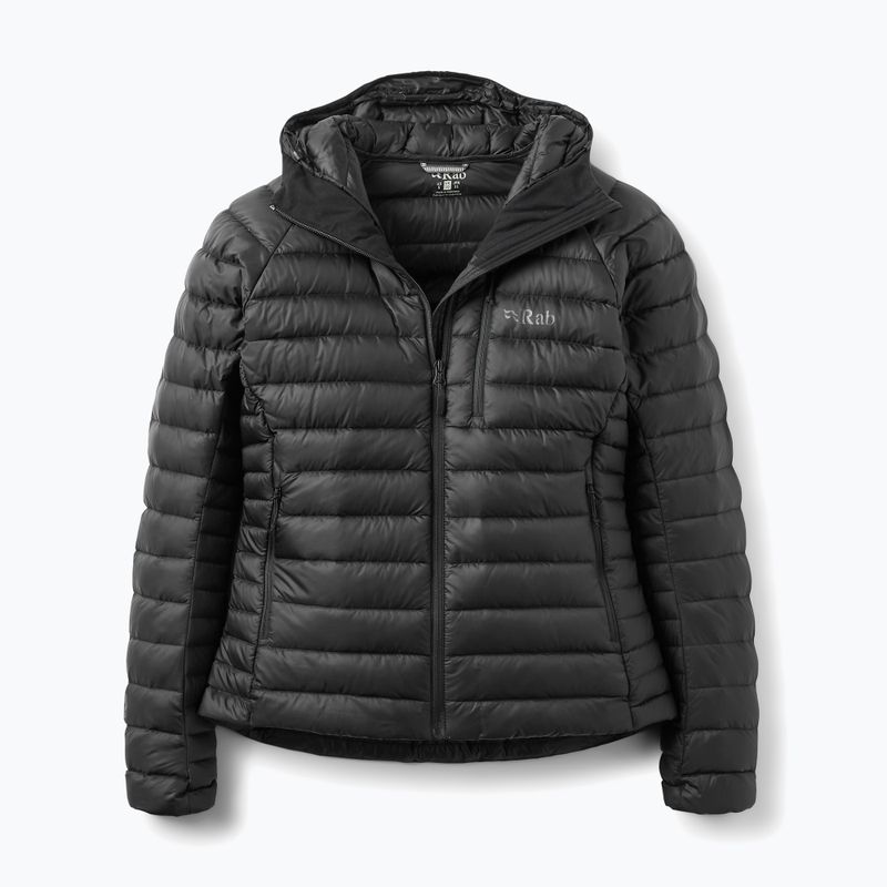 Kurtka puchowa damska Rab Microlight Alpine Hoody black 4