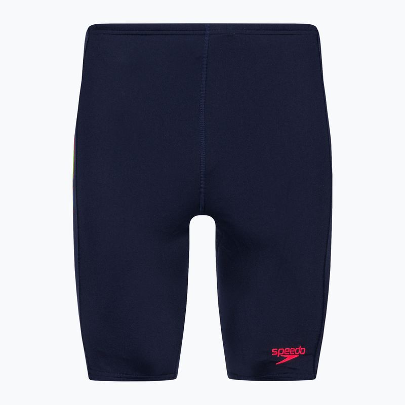 Jammery pływackie męskie Speedo Tech Panel Jammer navy/orange 8
