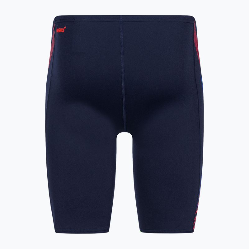 Jammery pływackie męskie Speedo Tech Panel Jammer navy/orange 9