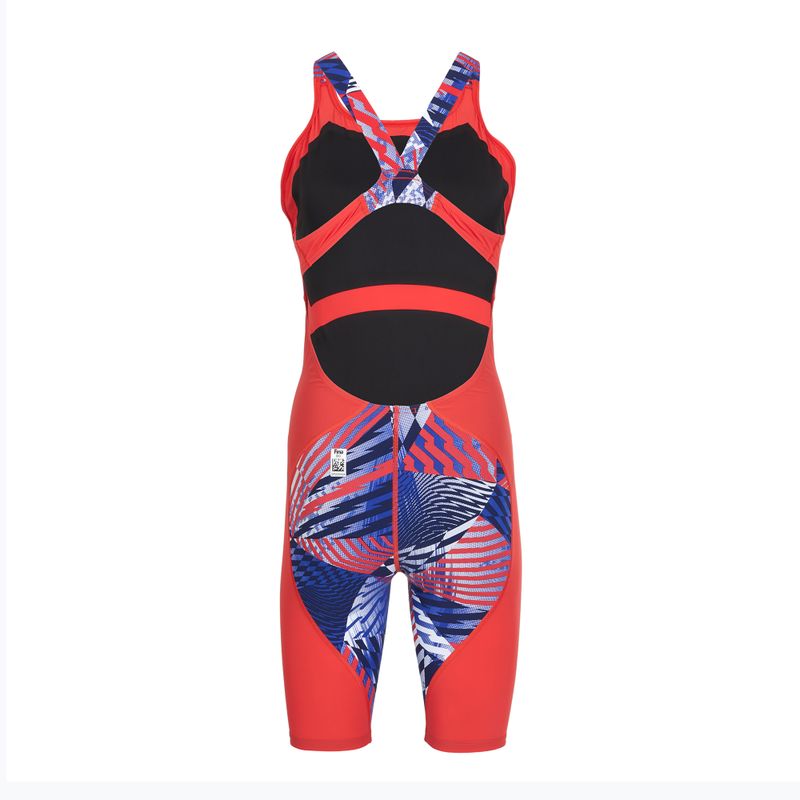 Strój pływacki Speedo Fastskin LZR Ignite Kneeskin flame red/bolt/white 2