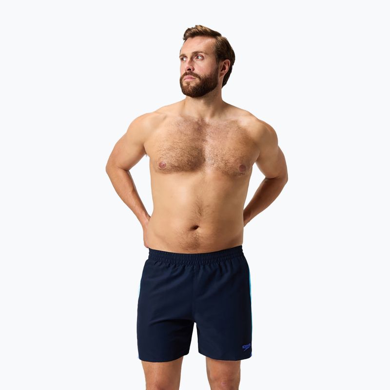 Szorty kąpielowe męskie Speedo HyperBoom Splice 16" true navy/berry 4