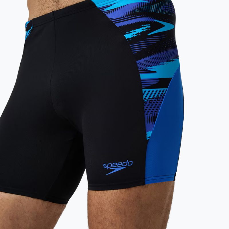 Jammery pływackie męskie Speedo Endurance+ Max Splice Jammer black/cobalt pop 9