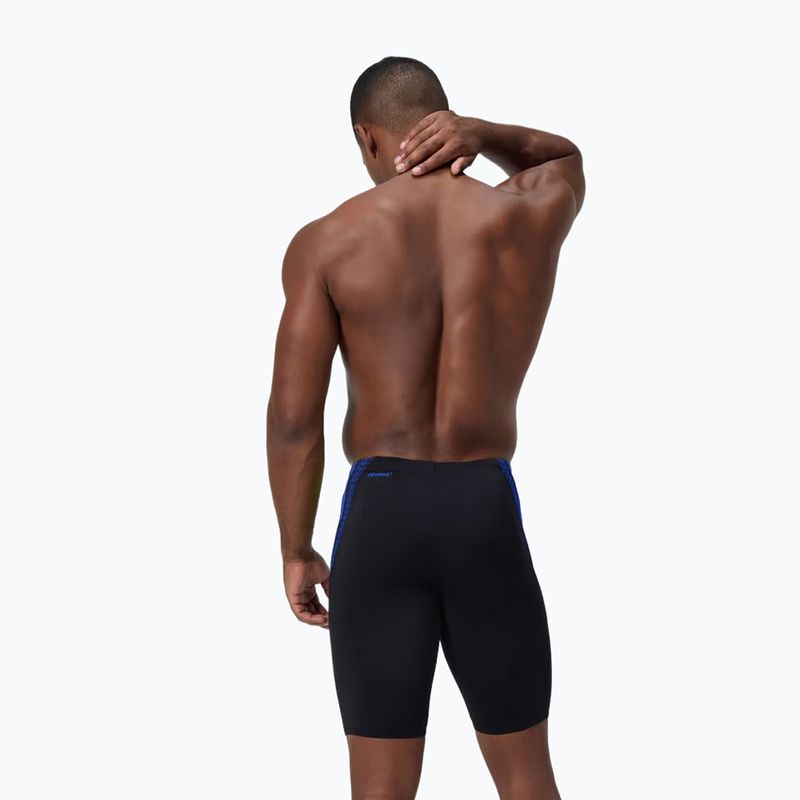 Jammery pływackie męskie Speedo Hyper Boom Splice black/cobalt pop 3