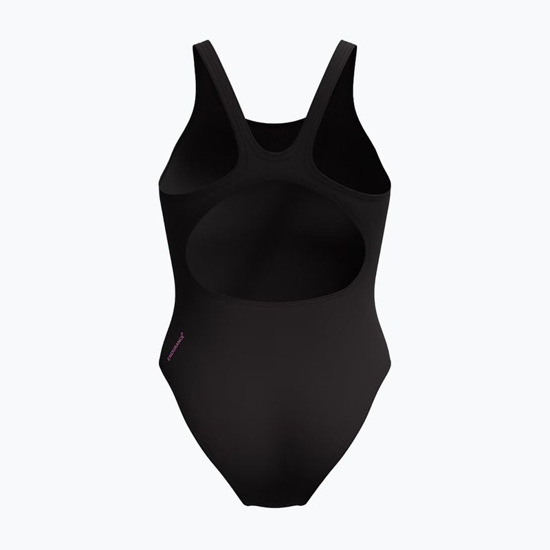 Strój pływacki jednoczęściowy damski Speedo Placement Muscleback neon violet 2
