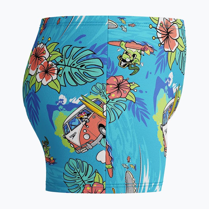 Bokserki pływackie dziecięce Speedo Learn To Swim Digital Allover Aquashort picton blue 5