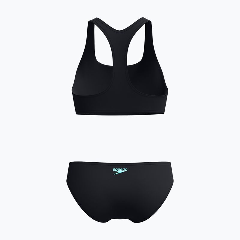 Strój pływacki dwuczęściowy damski Speedo Placement Bikini komplet arctic glass 2