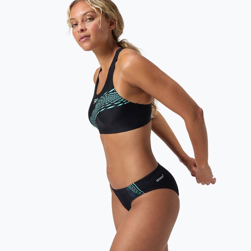 Strój pływacki dwuczęściowy damski Speedo Placement Bikini komplet arctic glass 8