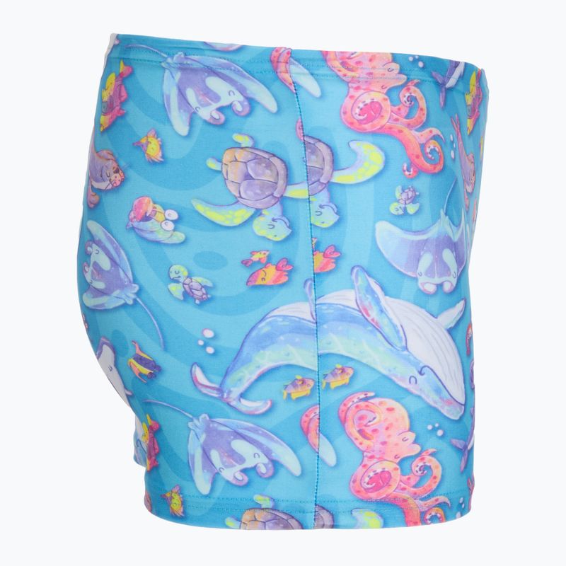 Strój pływacki dwuczęściowy dziecięcy Speedo Learn To Swim Digital Rash Top Set turkish sea 9