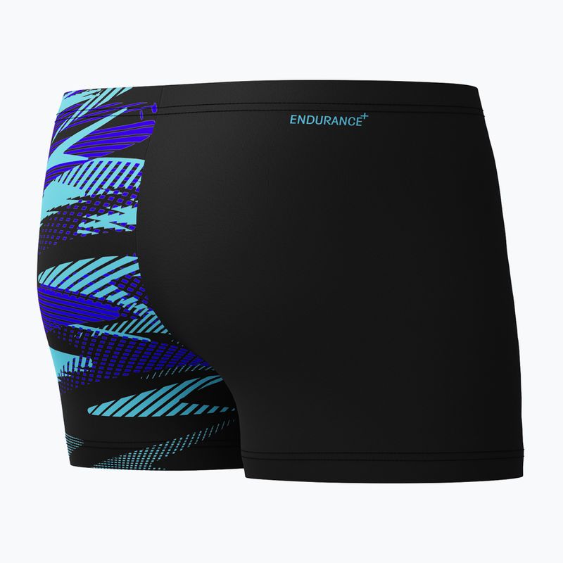 Bokserki pływackie męskie Speedo HyperBoom V-Cut Aquashort black/cobalt pop 2