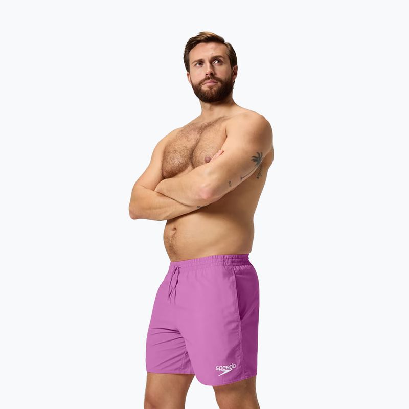 Szorty kąpielowe męskie Speedo Essentials 16" pink 5