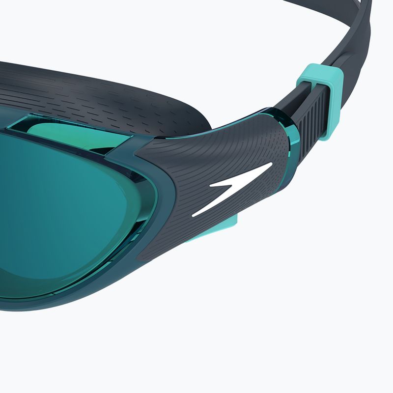 Okulary do pływania damskie Speedo Biofuse 2.0 Mirror dark teal/cobalt/emerald mirror 5