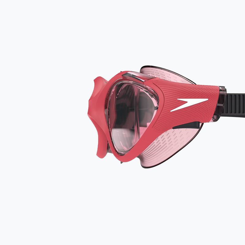 Okulary do pływania damskie Speedo Biofuse 2.0 raspberry fill/vermillion swim in style 6