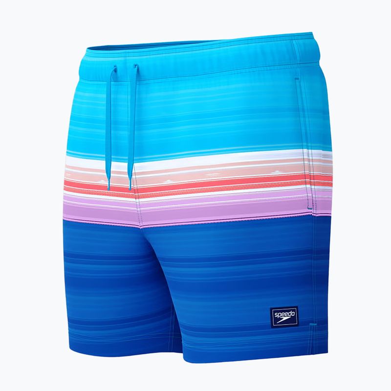 Szorty kąpielowe męskie Speedo Printed Redondo Edge Volley 16" turkish sea 10