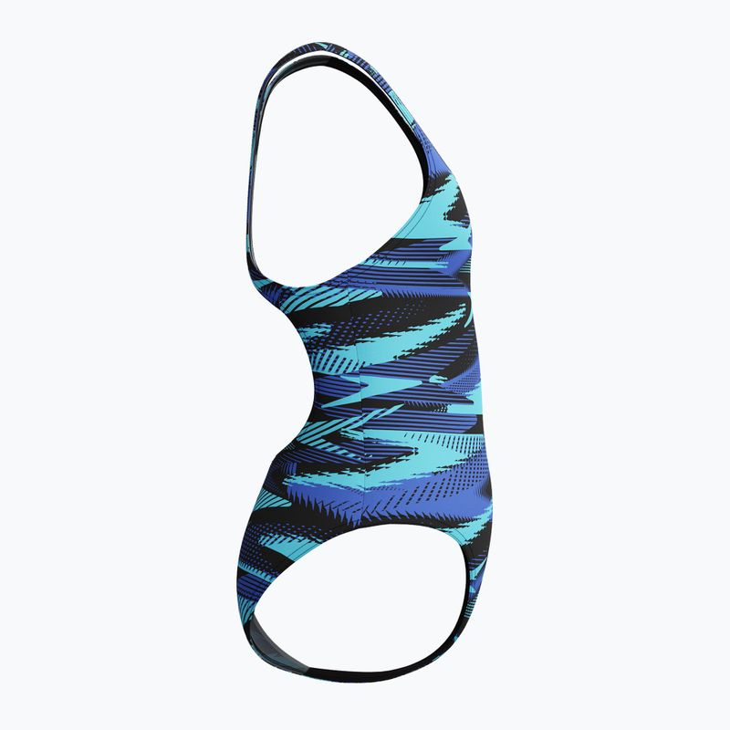 Strój pływacki jednoczęściowy dziecięcy Speedo HyperBoom Allover Medalist cobalt pop 4