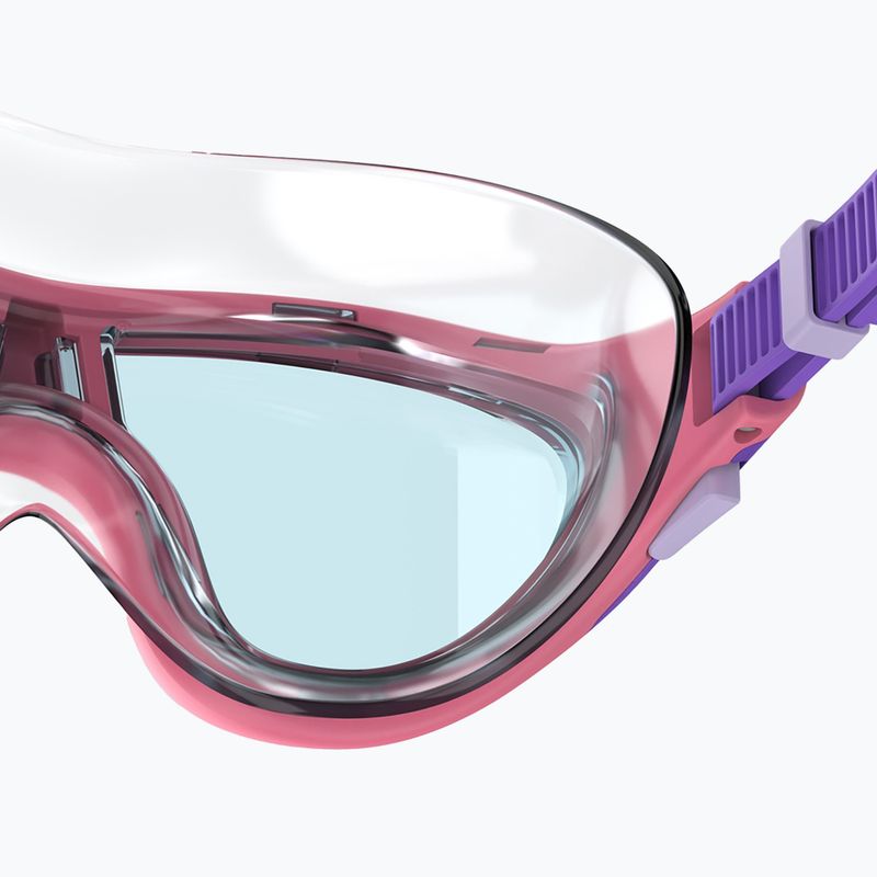 Maska do pływania dziecięce Speedo Biofuse 2.0 pink lemonade/steel 6