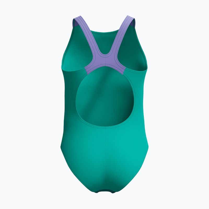 Strój pływacki jednoczęściowy dziecięcySpeedo Printed Pulseback turquoise gem 2