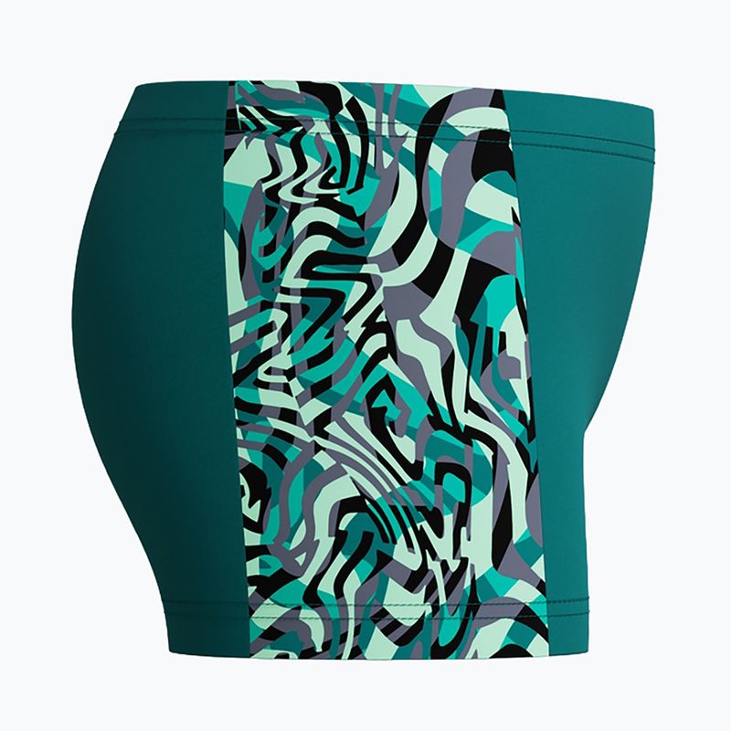 Bokserki pływackie dziecięce Speedo Digital Panel Aquashort deep emerald 4