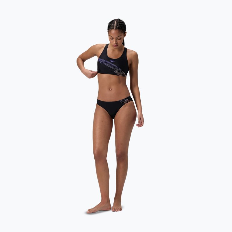 Strój pływacki dwuczęściowy damski Speedo Placement 2pc komplet bright peach 2