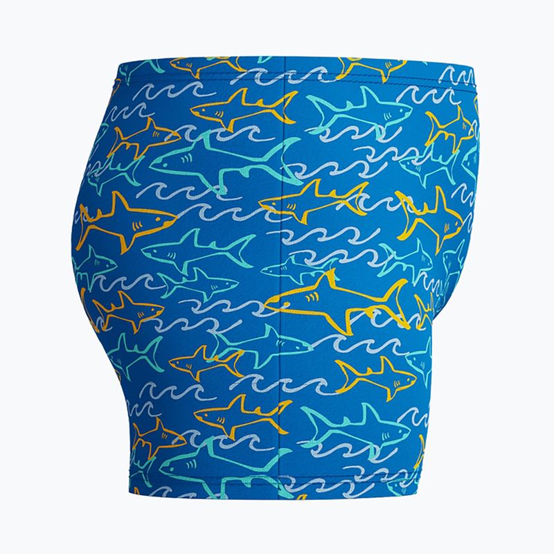 Bokserki pływackie dziecięce Speedo Digital Allover Aquashort lagoon blue 4