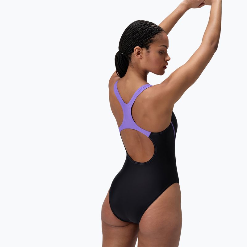Strój pływacki jednoczęściowy Speedo Medley Logo Medalist bright peach 3
