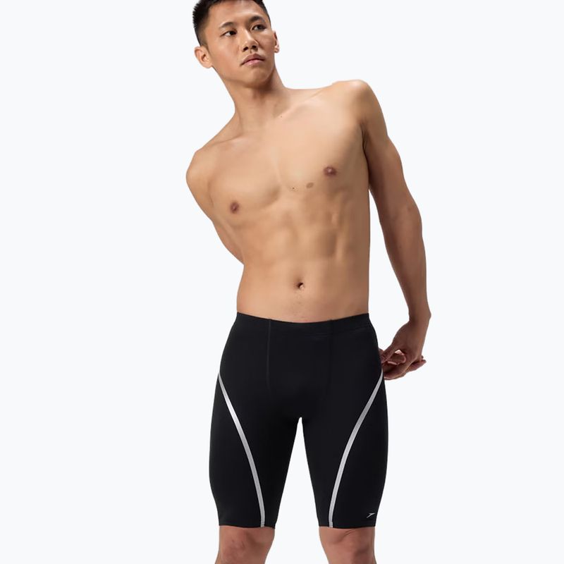 Jammery pływackie męskie Speedo Movement Jammer black/silver