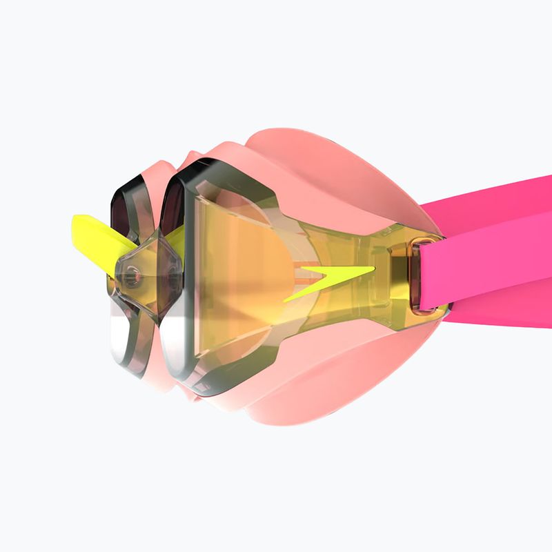Okulary do pływania Speedo Fastskin Speedsocket 2 Mirror neon melon/vermillion/gold mirror 3