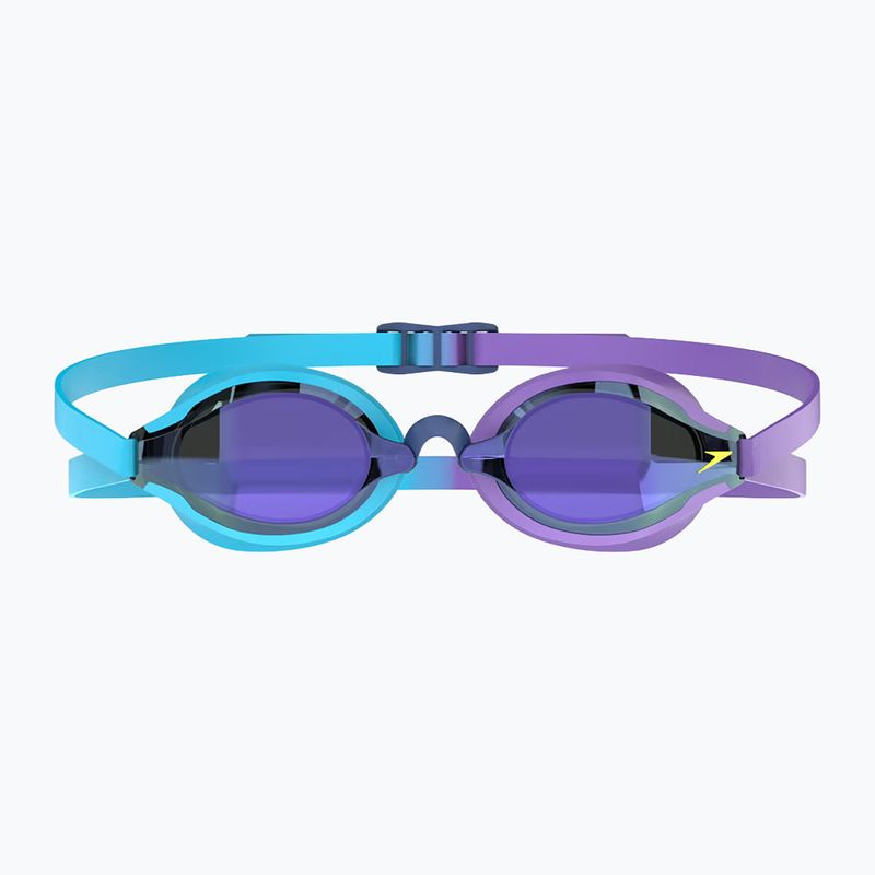 Okulary do pływania Speedo Fastskin Speedsocket 2 Mirror mayan blue/galaxy grape/smoke/iris mirror 2