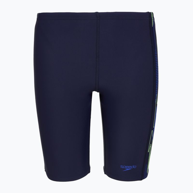 Bokserki kąpielowe chłopięce Speedo Plastisol Placement Jammer Peacoat/Deepsapphire