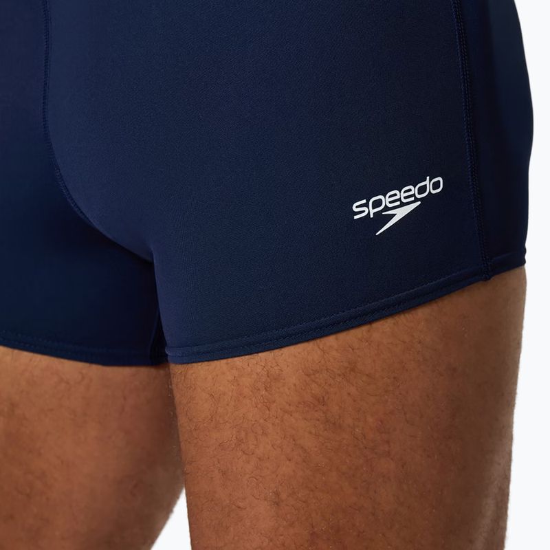 Bokserki pływackie męskie Speedo Endurance+ Logo Aquashort peacoat 6