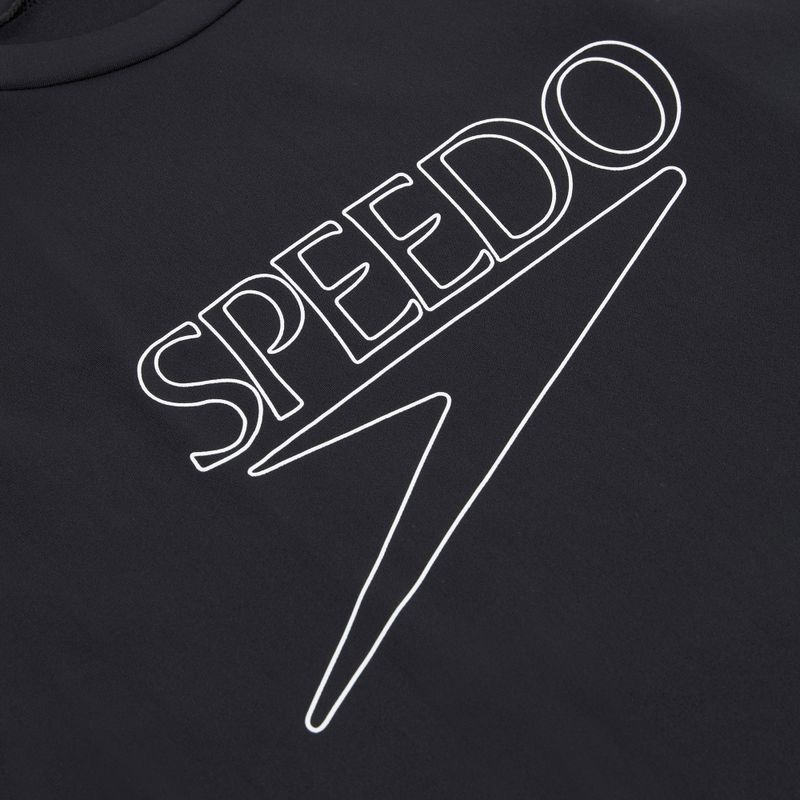Longsleeve do pływania męski Speedo Endurance+ Logo Rash Guard anthracite 3