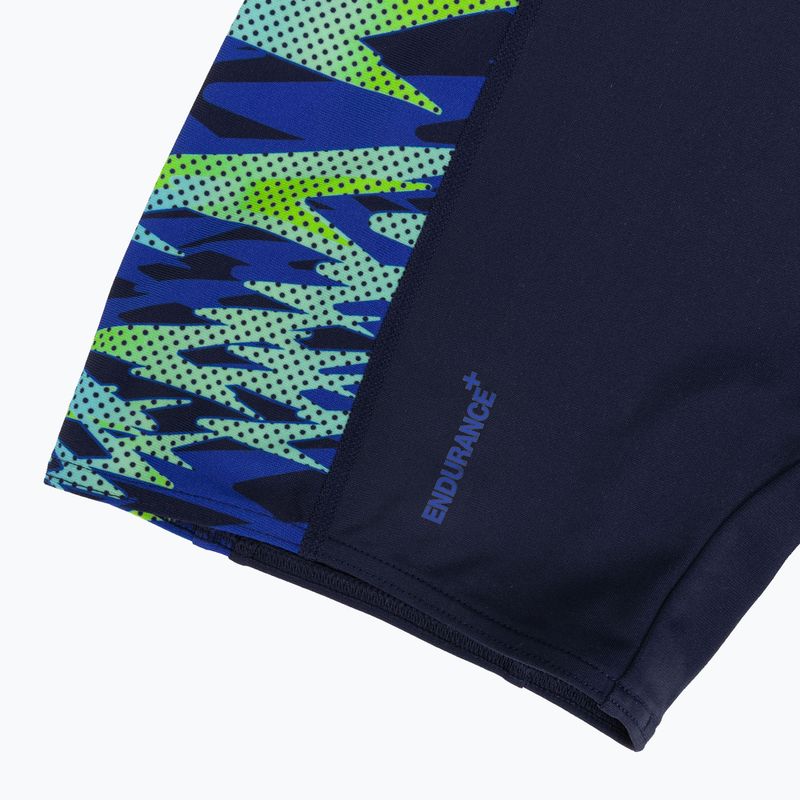 Strój pływacki jednoczęściowy damski Speedo Hyperboom Splice Muscleback Legsuit peacoat/sapphire 4