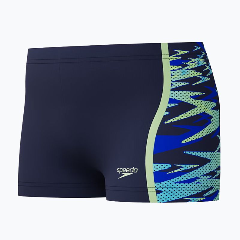 Bokserki pływackie Speedo Hyperboom Splice Aquashort peacoat/deep sapphire 3