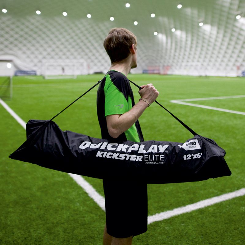 Bramka do piłki nożnej QuickPlay Kickster Elite 300 x 200 cm white/black 6