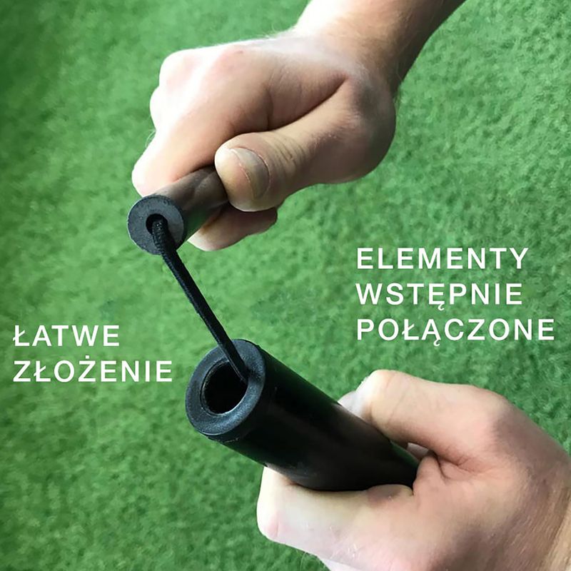 Bramka do piłki nożnej QuickPlay Kickster Elite 300 x 100 cm white/black 7