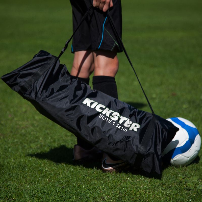 Bramka do piłki nożnej QuickPlay Kickster Elite 150 x 100 cm white/black 5