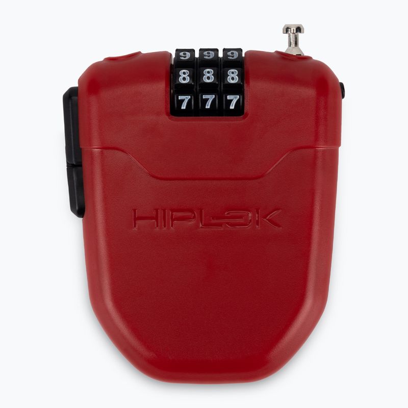 Zapięcie rowerowe Hiplok FX red 2