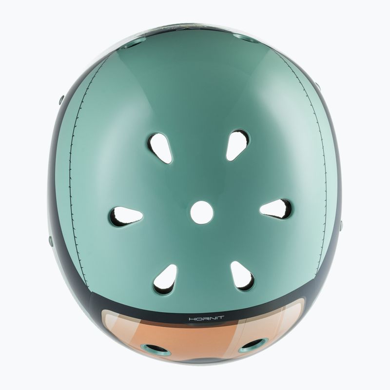 Kask rowerowy dziecięcy Hornit Military mint 13