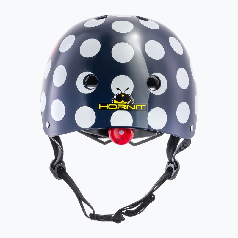 Kask rowerowy dziecięcy Hornit PolkaDot navy/white/red 10