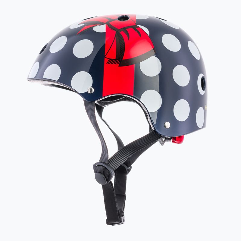 Kask rowerowy dziecięcy Hornit PolkaDot navy/white/red 12