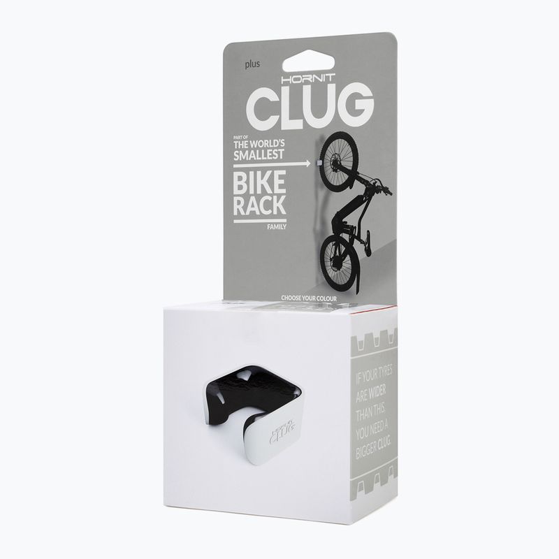 Wieszak rowerowy na ścianę Hornit Clug MTB Plus Bike Rack white/black 4