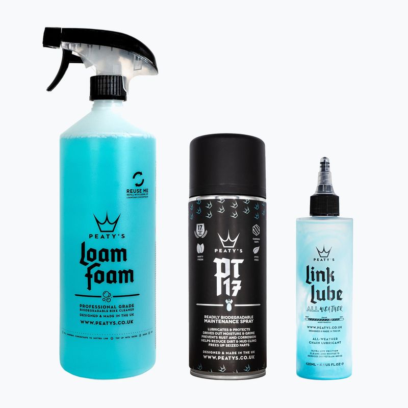 Zestaw do czyszczenia Peaty's Gift Pack Clean Protect Lube